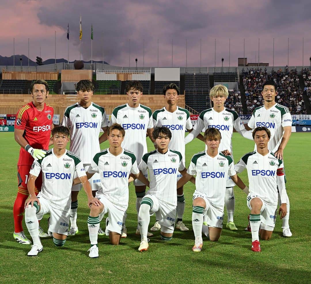 松本山雅FCのインスタグラム：「2023.8.19 Meiji Yasuda J3 League Matchweek 23 Kagoshima 0-2 Matsumoto #松本山雅fc #matsumotoyamaga #yamaga #onesoul」