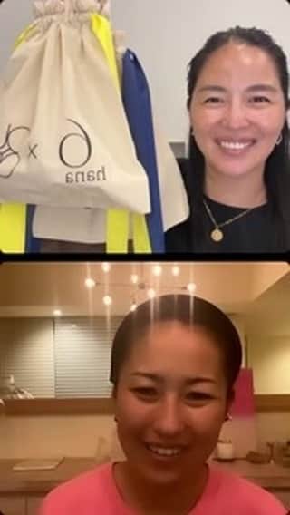 鈴木六夏のインスタグラム：「夜な夜なLIVE♡ スペシャルゲスト　@sincere.emi 来てくださいました😆😆  8/25 @sincere_garden.okayama  お茶会& pop upいたします✨」