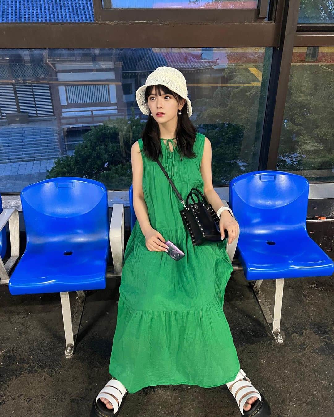 村山優香のインスタグラム：「🍻🏮🍧🎆  #村の服」