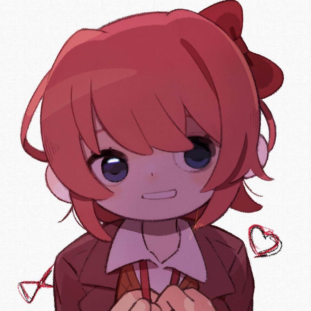 ユキノシュガーのインスタグラム：「#drawing#illustration#fanart#dokidokiliteratureclub#ddlc#ddlcsayori#ddlcart#girl」