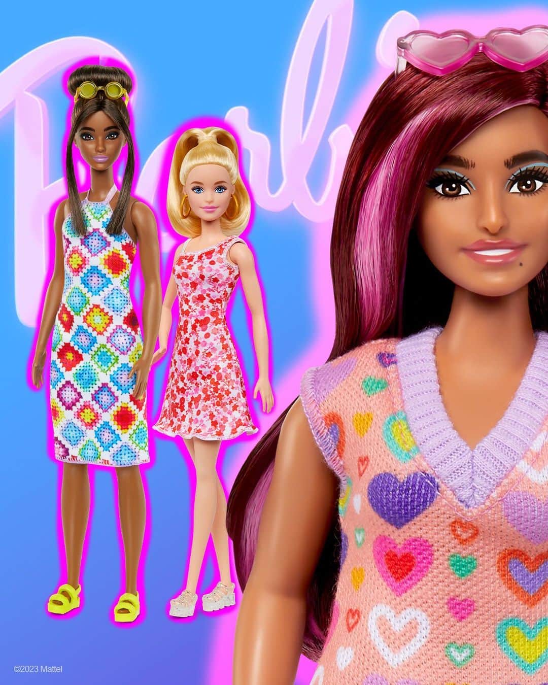 のインスタグラム：「Fashion is for everyone 💖 #Barbie」