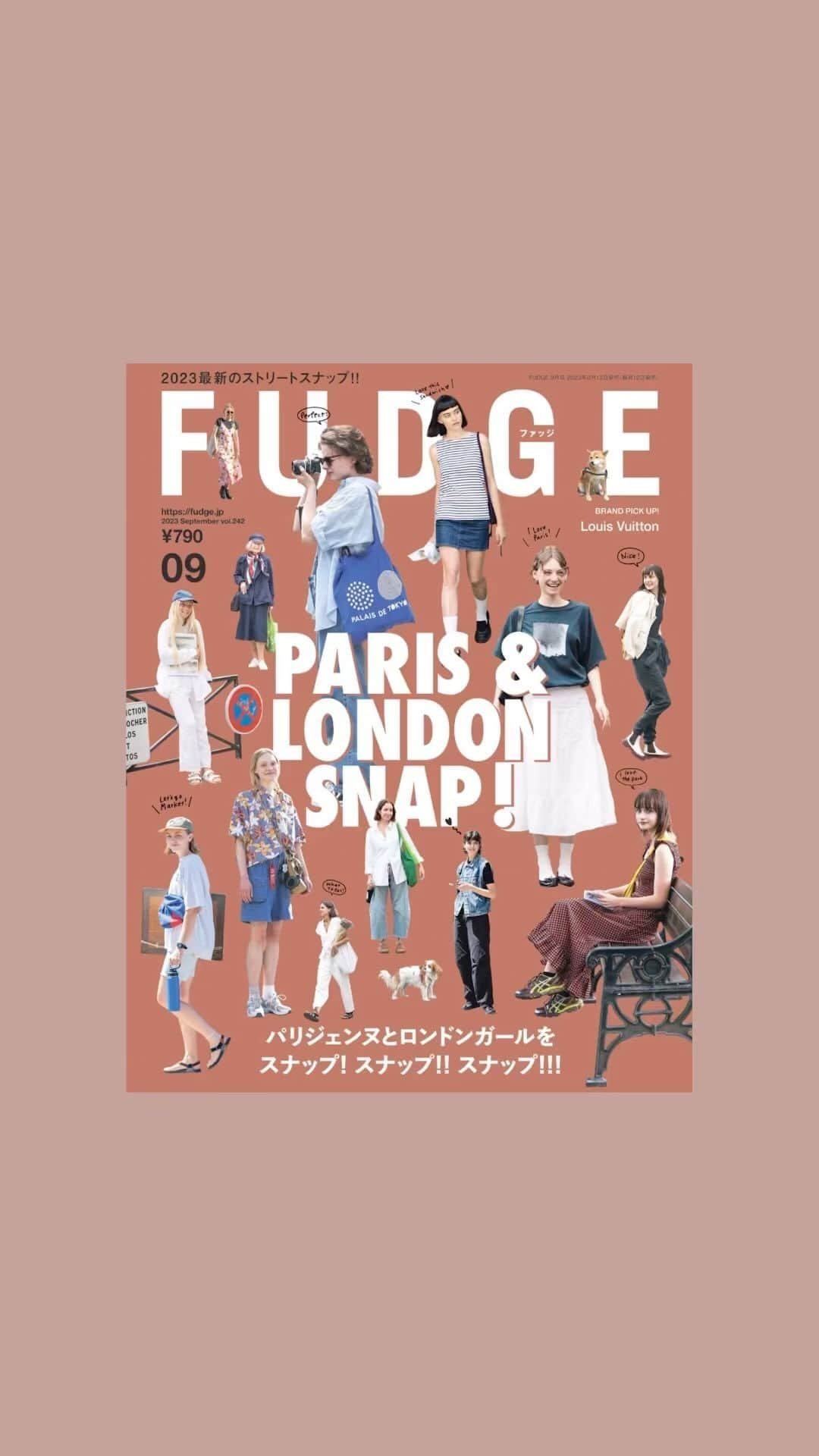 FUDGEのインスタグラム