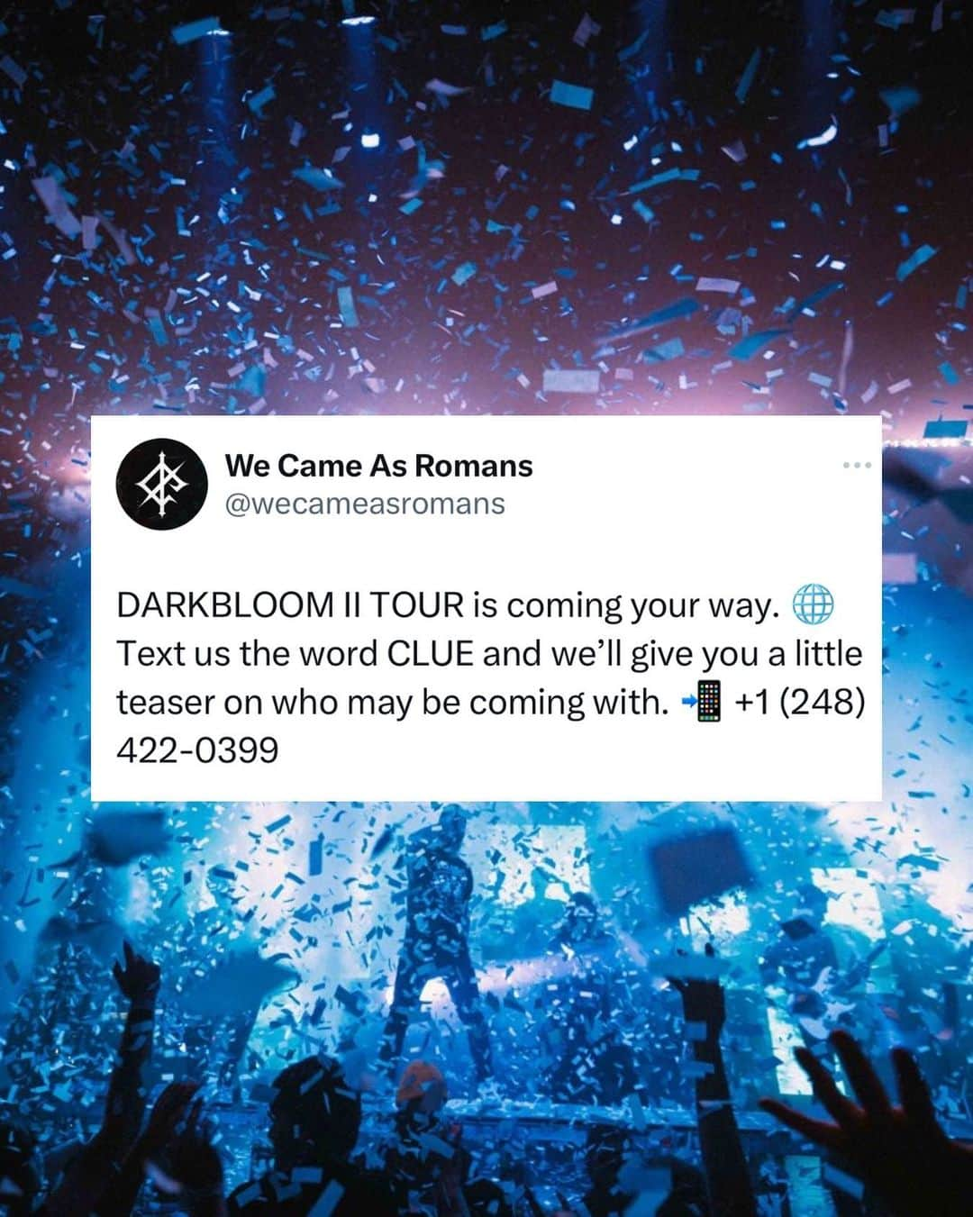 We Came as Romansさんのインスタグラム写真 - (We Came as RomansInstagram)「Text CLUE to +1 (248) 422-0399」8月20日 3時01分 - wecameasromans