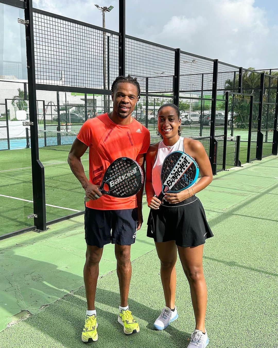 ロイク・レミーさんのインスタグラム写真 - (ロイク・レミーInstagram)「𝙿𝙰𝙳𝙴𝙻 🎾」8月20日 3時29分 - loicremy.972