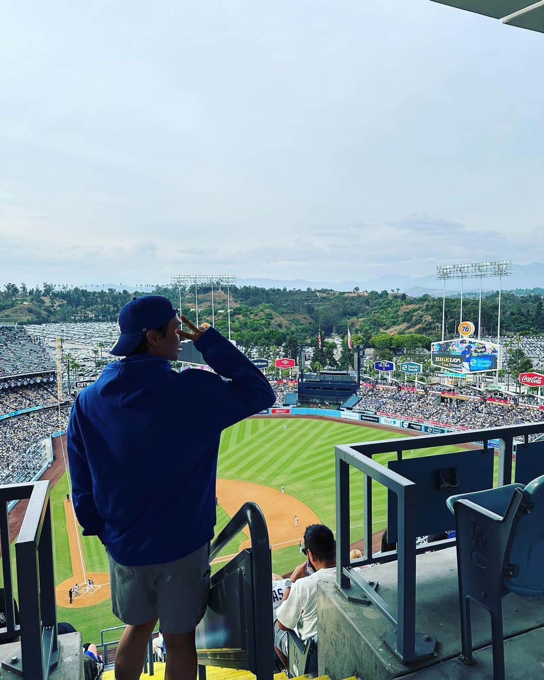 ト・ジハンさんのインスタグラム写真 - (ト・ジハンInstagram)「🇺🇸⚾️」8月20日 14時07分 - dojihan