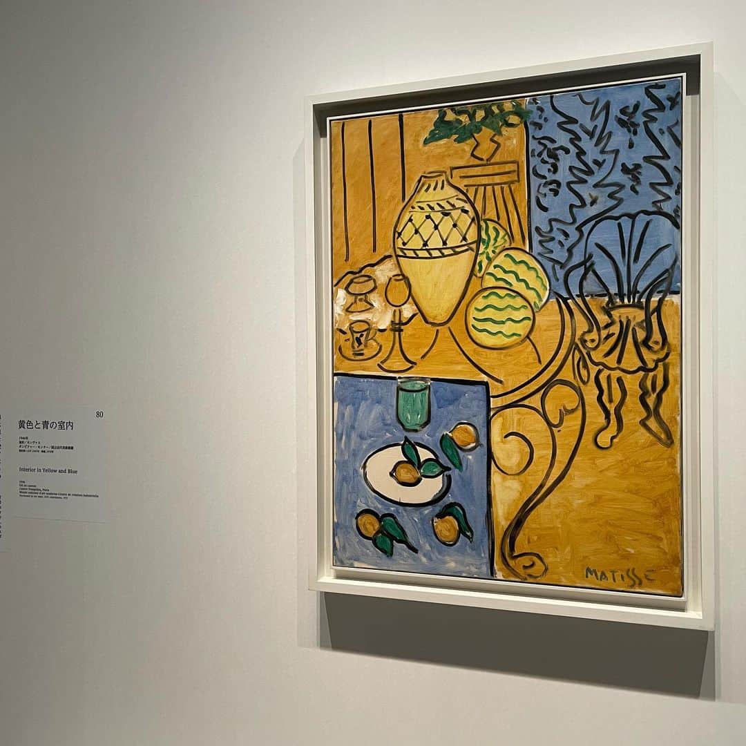 DJ AIKO 62さんのインスタグラム写真 - (DJ AIKO 62Instagram)「マティス展 Henri Matisse: The Path to Color 2023年4月27日(木)～8月20日(日) 東京都美術館  8月20日、本日最終日！ 少し前、割とギリギリのタイミングで見に行くことができました。 約20年ぶりとなるマティスの大回顧展で、パリのポンピドゥ・センターから約150点が来日。  一部写真が許されていました。  取材ではない、鑑賞だけに没頭する時間も最近意識的にとるようにしています。  #おすすめ美術展 #美術館巡り #美術館 #アート散歩 #DJAIKO62 #djaiko62のアート噺 #学芸員djのdjaiko62 #読むアート噺 #アート噺 #東京 #東京都美術館 #上野 #マティス #マティス展  #アンリマティス #henrimatisse  #ポンピドゥセンター  #matisse」8月20日 14時46分 - djaiko62
