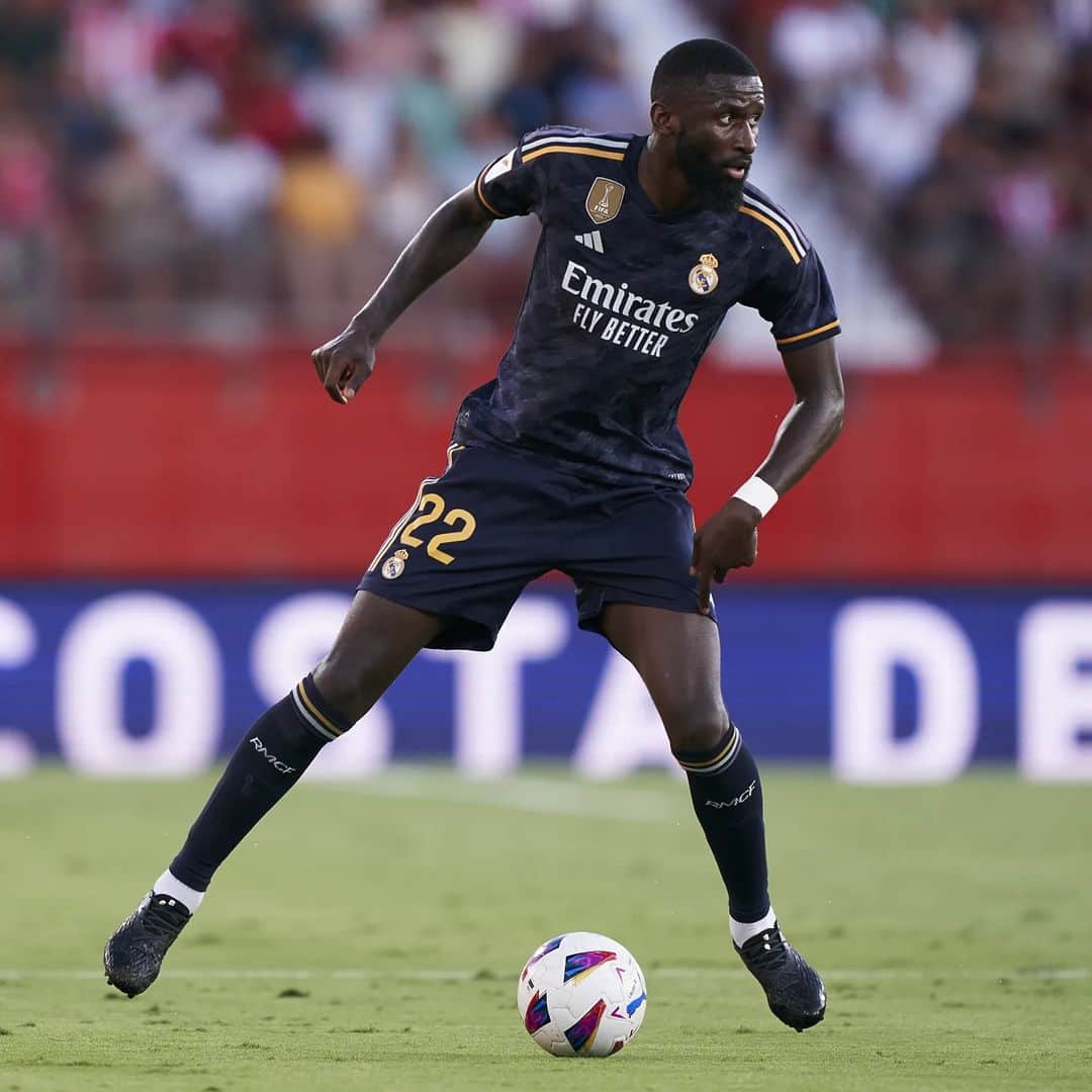のインスタグラム：「Segunda victoria en La Liga 23/24 🤍 Good team work🤞🏾 #HalaMadrid #Hustle #AlwaysBelieve」