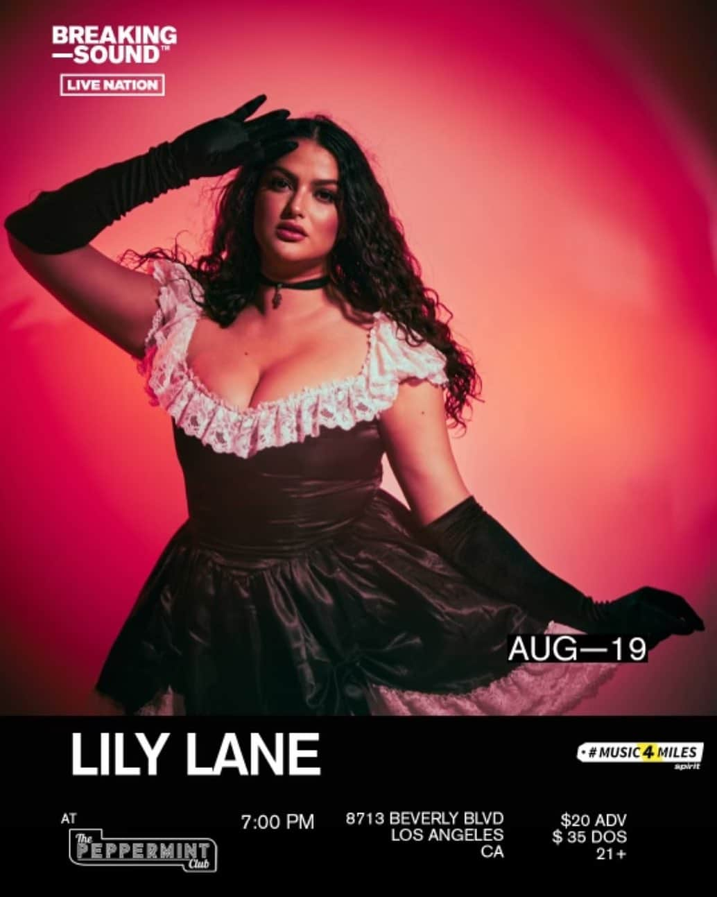 アビゲイル・ブレスリンのインスタグラム：「SO wish I didn’t have a cold and could go see @lilylane kill it tonight at @thepeppermintclub here in LA tonight. If you’re in the LA area, go see my best friend perform her angel heart out!!!!!! ❤️❤️❤️❤️❤️❤️」