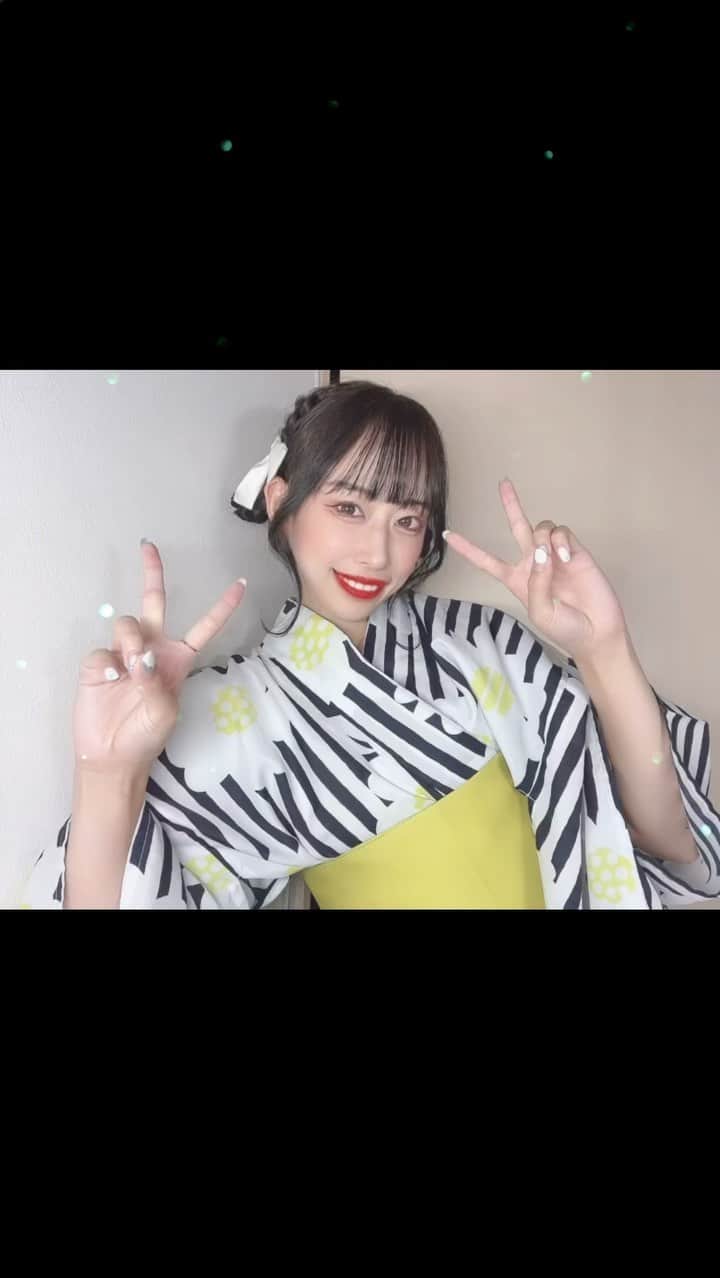 宮島小百合のインスタグラム：「#浴衣#夏 #アイドル#かかかぶぶぶききき#summer #カメラ女子 #海#イベント#夏休み」