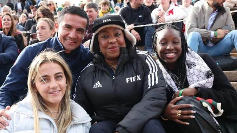 ティム・ケーヒルのインスタグラム：「Best @fifawomensworldcup ever in Australia and New Zealand.  Amazing to watch the @Matildas inspire the nation and all the teams from all over the world share the joy of football.  The quality of football on show was exceptional and I look forward to the final today 🇬🇧 vs 🇪🇸   Experiencing the atmosphere in the stadiums, women's convention, fifa diploma in club management, community tournament at the opera house, fan zones, @fifamuseum and many other activations that I have shared with my family is memories I will never forget.  Thanks @fifawomensworldcup @gianni_infantino #FatmaSamoura @sarai_bareman #australianfederation #nzfederation   #beyondgreatness #fifadiplomainclubmanagement」