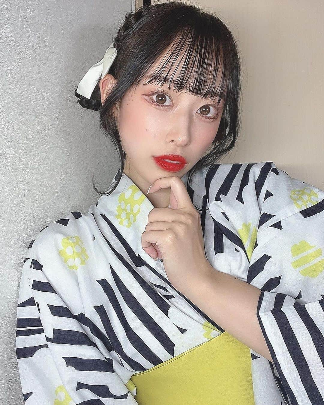 宮島小百合さんのインスタグラム写真 - (宮島小百合Instagram)「夏祭りたのしかた🤍🤍🤍🍧  思い出だね😊🌻 #浴衣#なつ#夏#海#お祭り #かかかぶぶぶききき#アイドル #歌舞伎町」8月20日 10時38分 - sayuri_kakaka