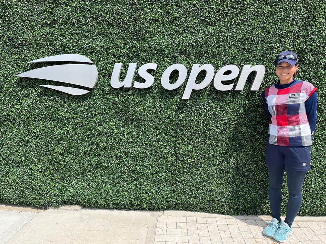 尾崎里紗のインスタグラム：「4,5年ぶりのUSOPEN会場🎾 ⁡ ⁡」