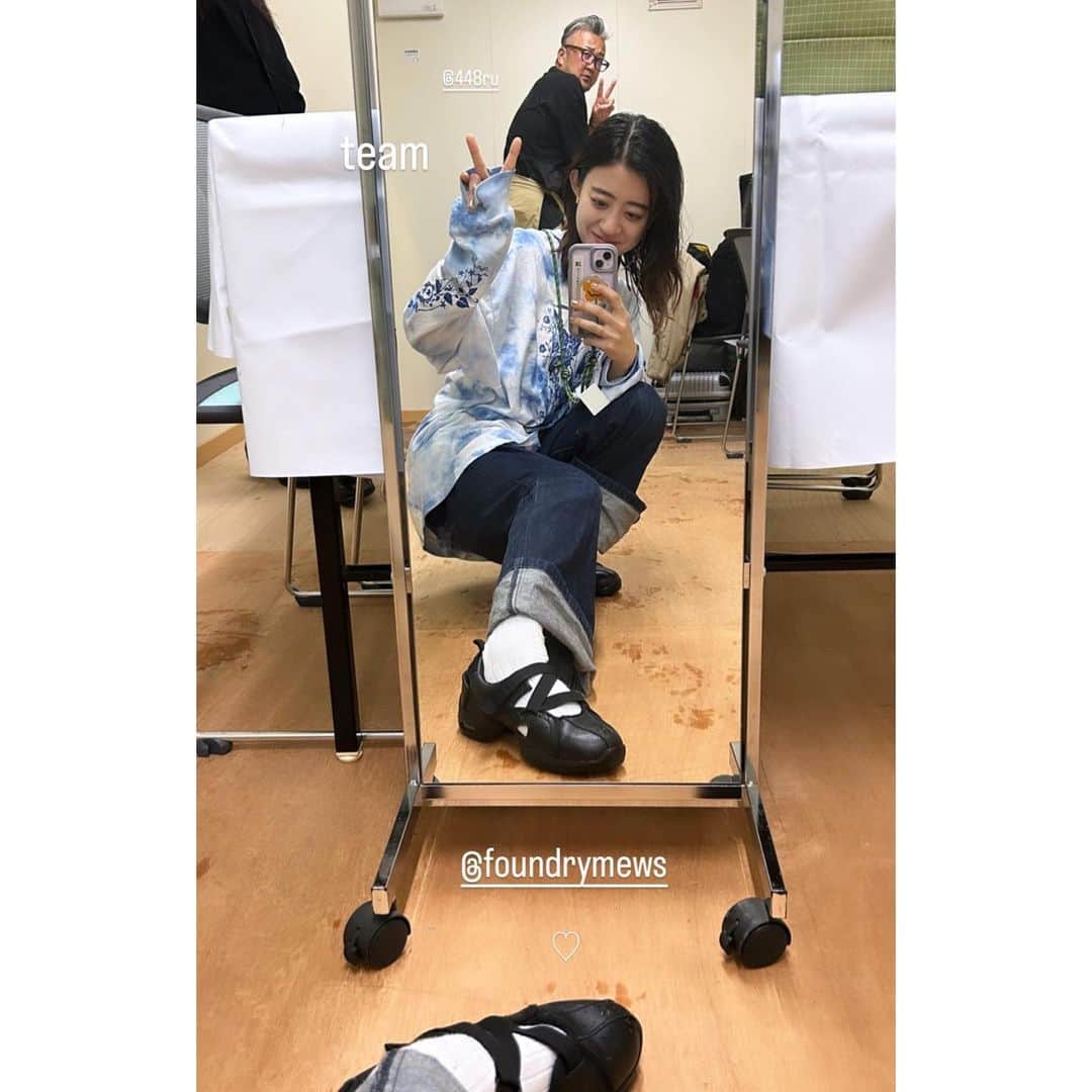 塩塚モエカのインスタグラム：「the best shoes for the stage ever @foundrymews」