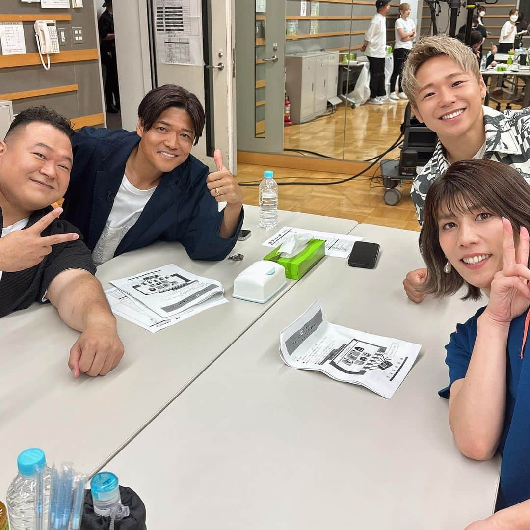 のインスタグラム：「アスリートの底力見てください！笑  8/21（月）19:00〜21:00 フジテレビ「ネプリーグ」  TVerで見れます！  #吉田沙保里 #大久保嘉人 #武尊 #豊ノ島 #どすこい3人組」