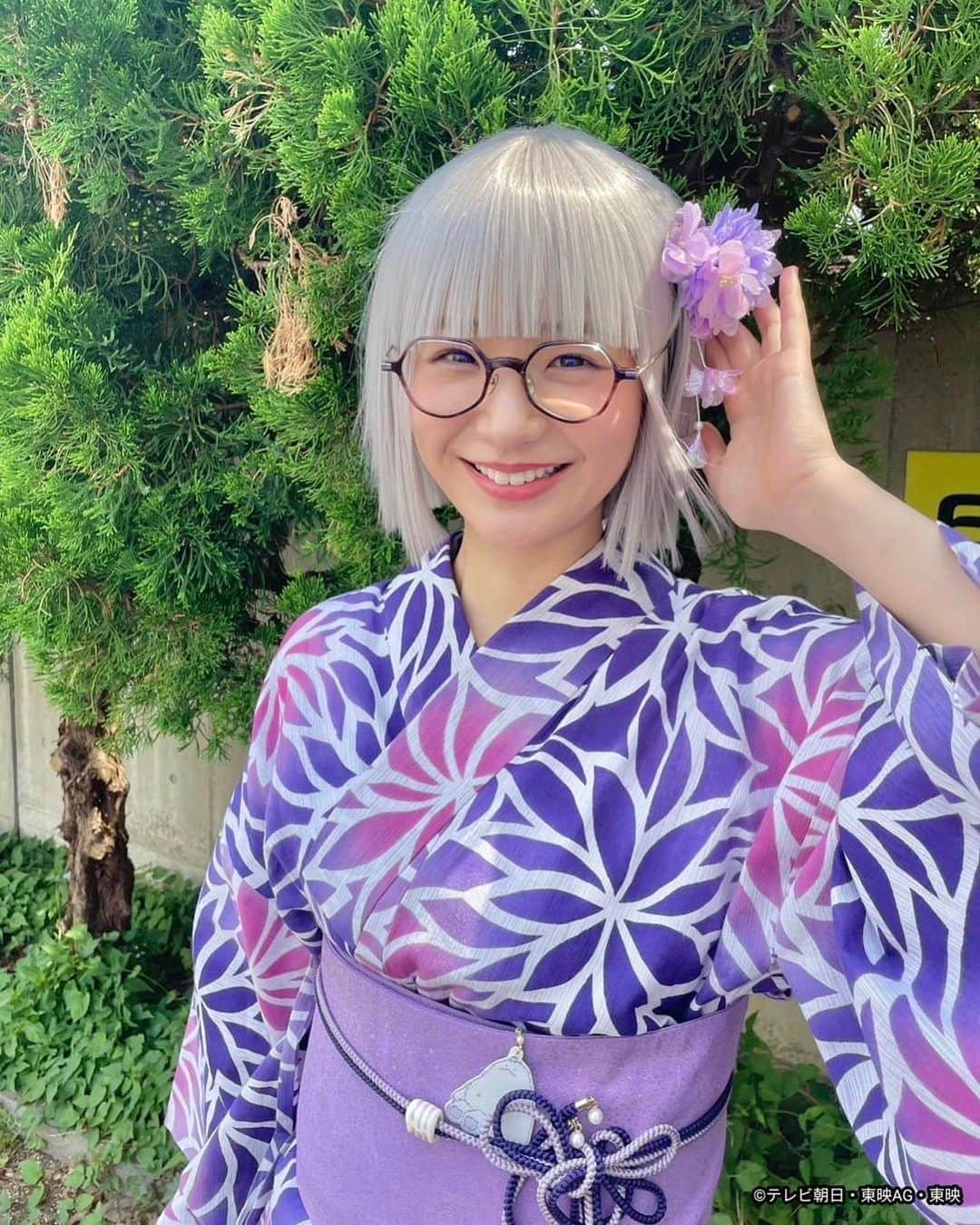 長谷川かすみさんのインスタグラム写真 - (長谷川かすみInstagram)「浴衣モル👓 この撮影の日テンション上がって写真撮りまくったのでまだ続くと思います。  私の祭りはまだ終わらないっ  第25話ご視聴ありがとうございました！！」8月20日 11時35分 - hasegawa_kasumi