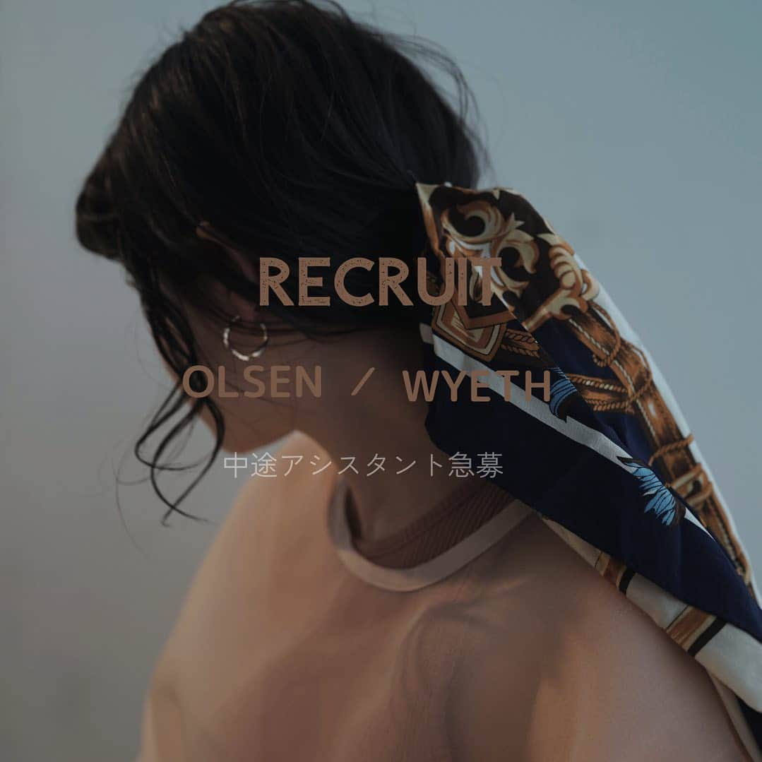 小松美緒のインスタグラム：「【recruit】　 ◎中途アシスタント、募集しております。 サロン情報はこちら↓↓↓  @olsen_wyeth_recruit   履歴書締め切り:随時募集 面接日:随時  ◎サロン見学も随時受け付けております。 見学のお問い合わせ&アポイントは tel 03-6804-3696  まで お気軽にお問い合わせください。  【給与】 基本給178000円 2023年4月以降180000円〜昇給制 (カラー、パーマ合格につき5000円昇給) 交通費支給(10000円まで)  【待遇】 雇用保険 労災保険 美容国保加入可  【休暇】 月8日(2ヶ月の試用期間中は7日) 夏季休暇7日、冬季休暇5日〜6日  【応募方法】 履歴書 (Instagramのアカウントを明記) (全身写真を１枚同封)  以上を下記の住所までお送り下さい。 書類選考通過者のみ お電話にてご連絡させていただきます。  【送付先】 〒150-0001 東京都渋谷区神宮前6-2-6 あかねビル2階 OLSEN d.b.a BALLOONHAIR  人事担当宛  【面接場所】 〒150-0001 東京都神宮前6-2-6 あかねビル2階 OLSEN d.b.a BALLOONHAIR」