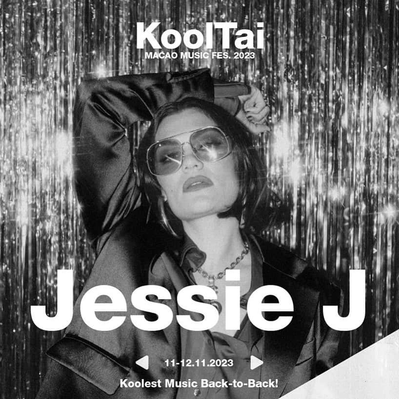 ジェシー・Jのインスタグラム：「I cannot wait!!!!  🚀🚀🚀🚀🚀  Nov 12th 2023  The Venetian Macao  Cotai Arena - Taipa, Macao, SAR, P.R., Macó  #KoolTai」