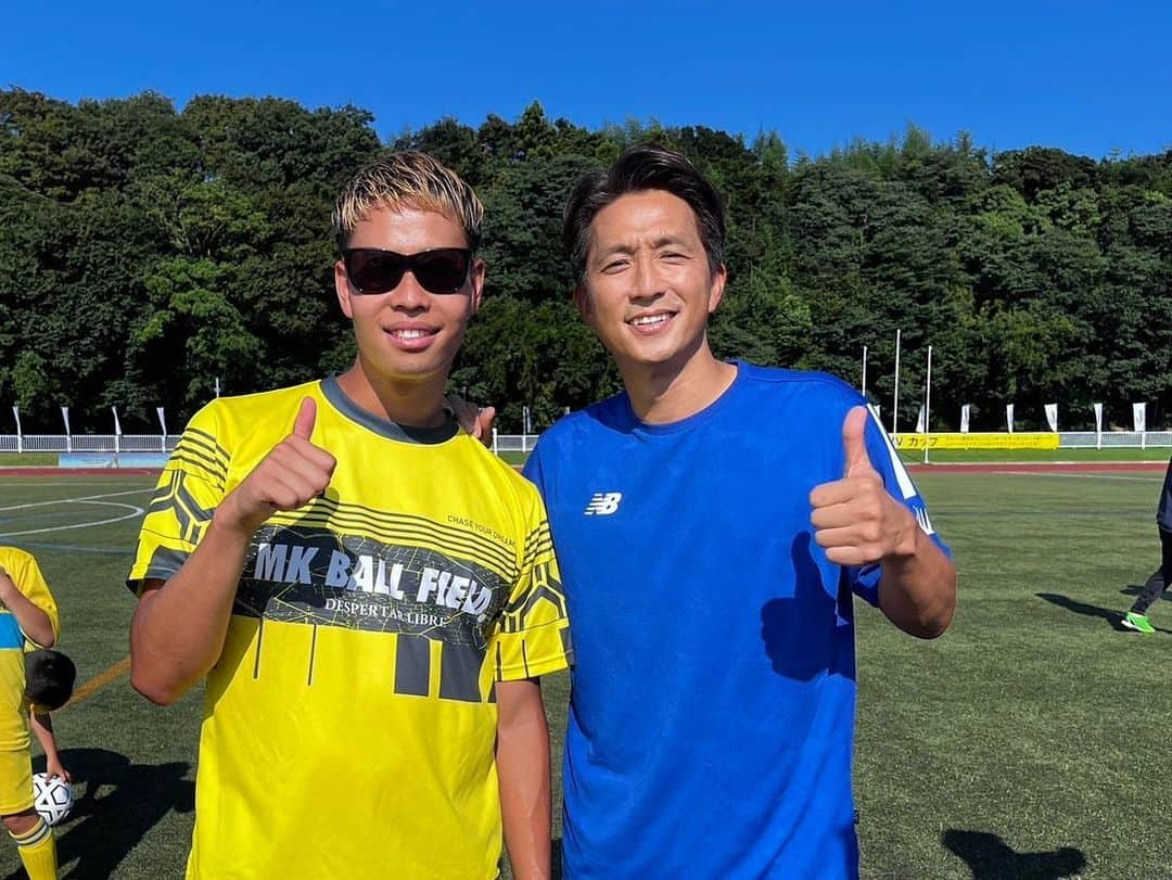 福西崇史さんのインスタグラム写真 - (福西崇史Instagram)「. マルハン×シントトロイデンCUP⚽️ にゲスト参加してきました♪ . PK大会の優勝チームとの対戦は、 盛り上がりました⚽️ 勇人ナイスセーブ🧤🤣 . 暑い中、 参加者、関係者の皆さん、 ありがとうございました😊 . #マルハンシントトロイデンカップ #千葉県 #八千代市 #マキヒカ #カレンロバート #佐藤勇人 #福西崇史 #ウメタニ #坪井慶介 #入れ替わりケイスケ」8月20日 13時13分 - takashi_fukunishi