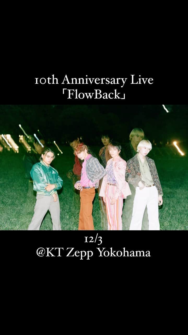 FlowBackのインスタグラム：「FlowBack Road To 10th Anniversary.  結成10年目にして, FlowBack史上最大の挑戦へ...  ╔═════════════╗   　2023.12.3(sun)  　FlowBack 10th Anniversary Live   「FlowBack」 @ KT Zepp Yokohama  ╚═════════════╝  #FlowBack #FB10th_1203」