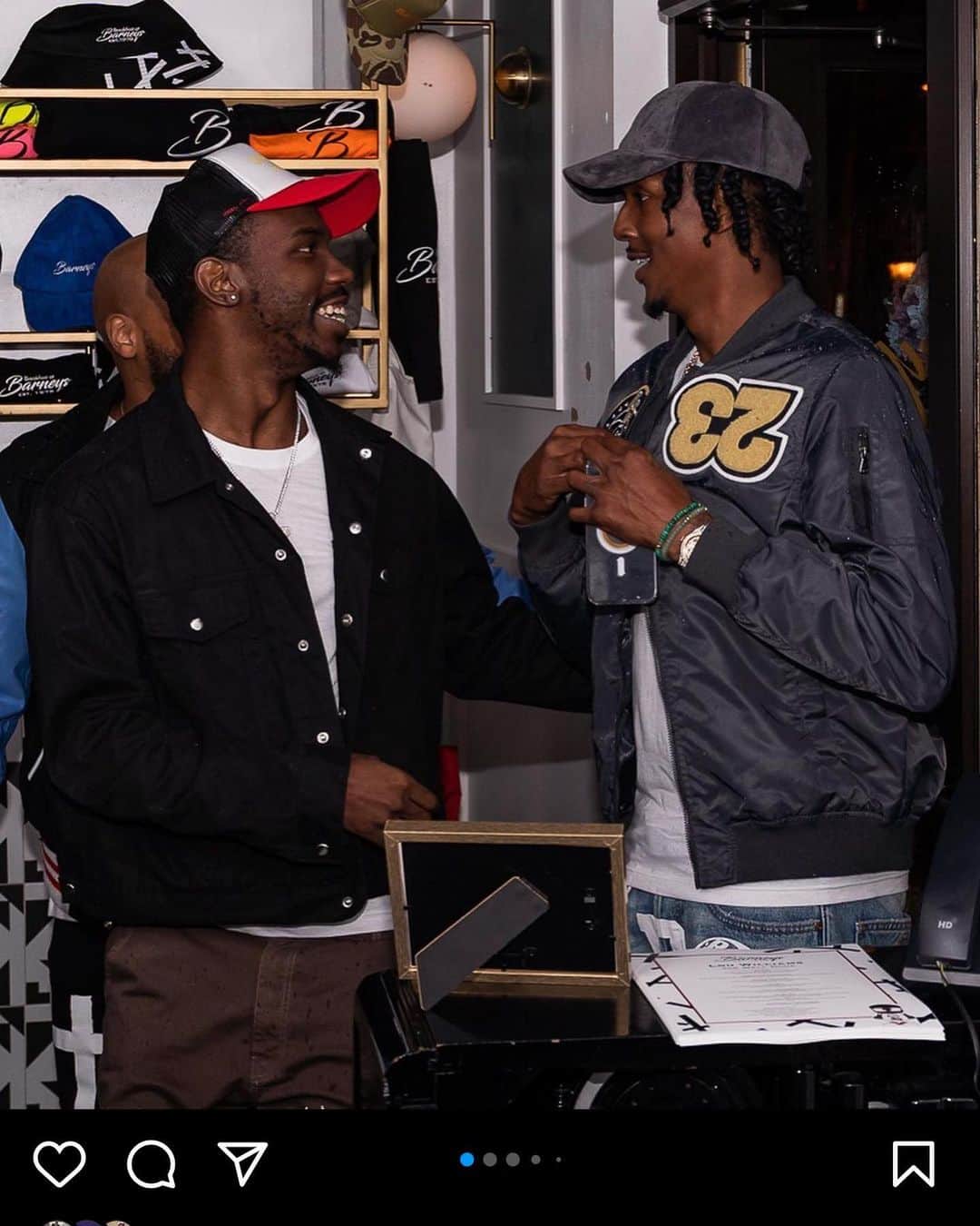 ルイス・ウィリアムスのインスタグラム：「By my side at all times.. Happy Lyfe Day nephew 🤞🏾🤞🏾🤞🏾 @_blacboe」