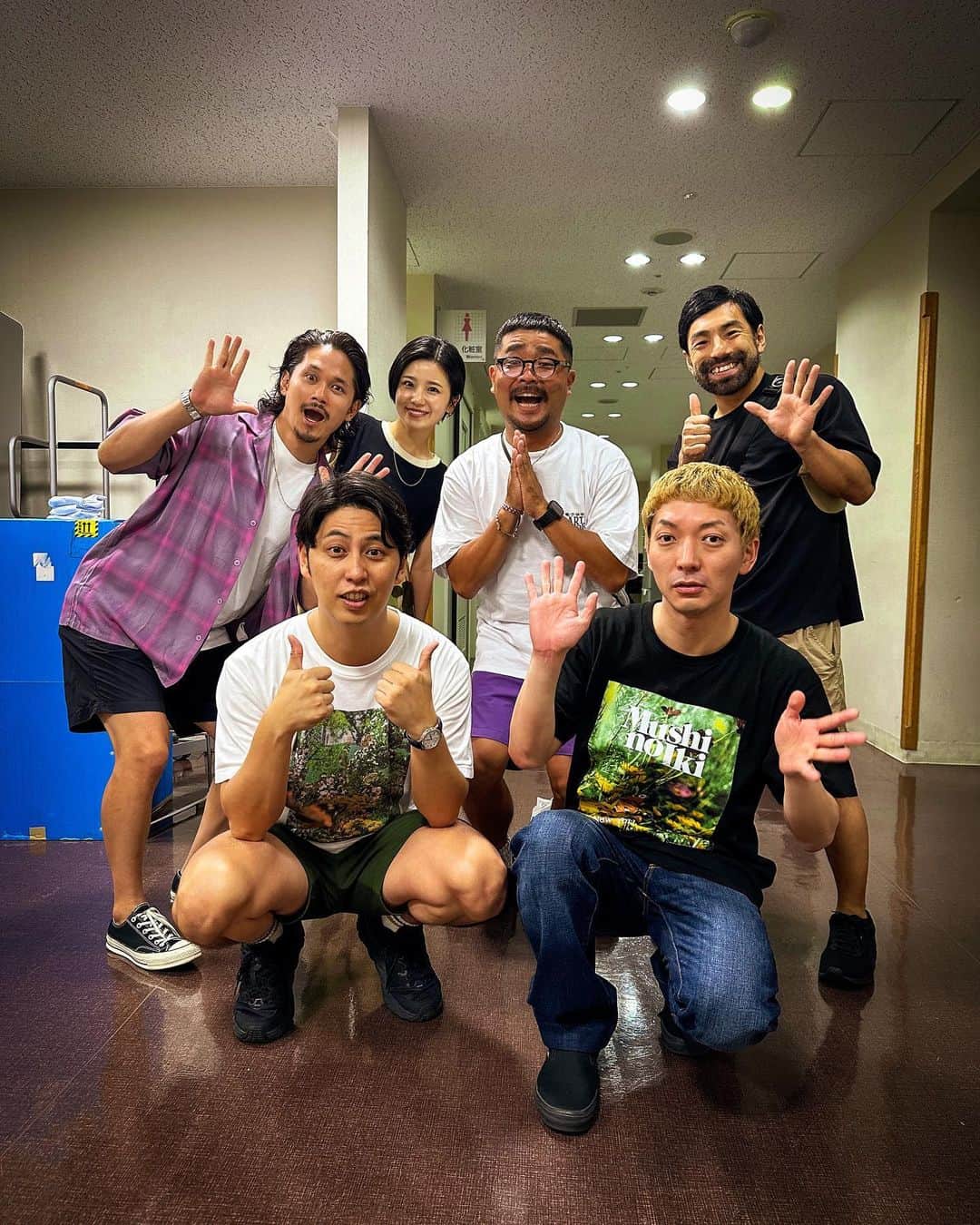 のインスタグラム：「ニューヨークの単独見させてもらいました🗽  最高だぜ😂  いぬの太田くんもいました。  みんな面白ろ同期ですーー」