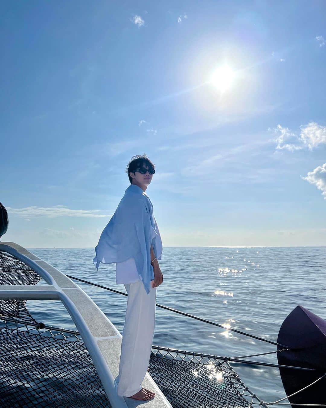 イ・ミンホのインスタグラム：「🛥️」