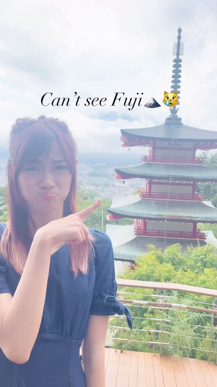 小白BaKaShiroのインスタグラム：「Call me magician🗻✨😼 同 @stevengraphhk 嘅陰天之魔咒 只好諗下其他野拍😩 張相係我早排同Arashi去富士影🗻」