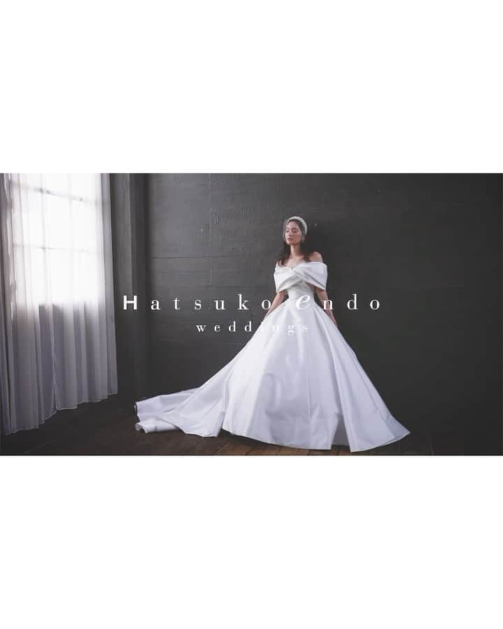 のインスタグラム：「＊  Hatsuko Endo Weddings_  Dress：Pearl @a_by_hatsukoendo  ハツコ エンドウ ウェディングス銀座 03-3563-1411  Hair&Makeup：Hatsuko Endo @akiko__endo  @hatsukoendo_okayama  @hatsukoendo_sakata  @hatsukoendo_hairmakeup   Accessories：Hatsuko Endo Weddings Bouquet： @ardoise1986   #hatsukoendo  #hatsukoendoweddings #hatsukoendobeauty #abyhatsukoendo  #wedding #dress #hair #makeup #bridal #photo #shooting #image #video #accessories #bouquet #ハツコエンドウ #ハツコエンドウウェディングス #ウェディングドレス #エーバイハツコエンドウ #新作 #ブライダル #ビューティー #ヘアメイク #撮影 #動画 #プレ花嫁 #日本中のプレ花嫁さんと繋がりたい #アクセサリー #美容師 #ブーケ」