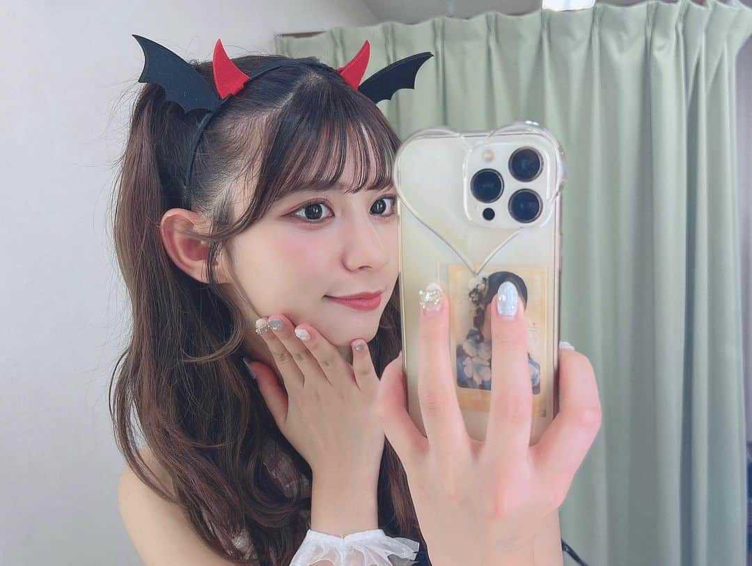 本田夕歩さんのインスタグラム写真 - (本田夕歩Instagram)「あくまちゃん  #コスプレ #自撮り #じどり」8月20日 17時46分 - pon_chan216