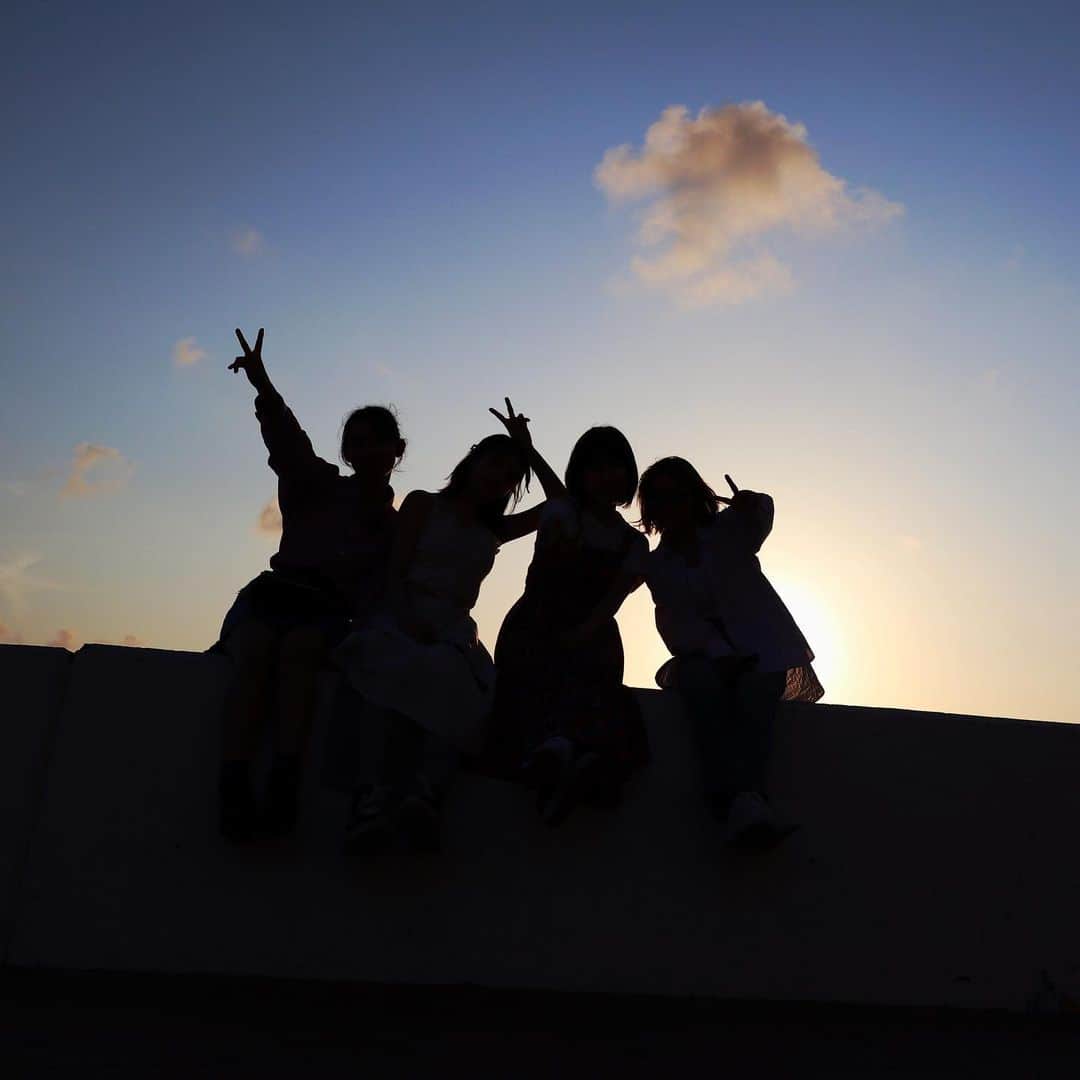 歌田初夏のインスタグラム：「おきなわ✌️  #沖縄　#うみかじテラス  #アメリカンビレッジ　#沖縄旅行　#旅行」