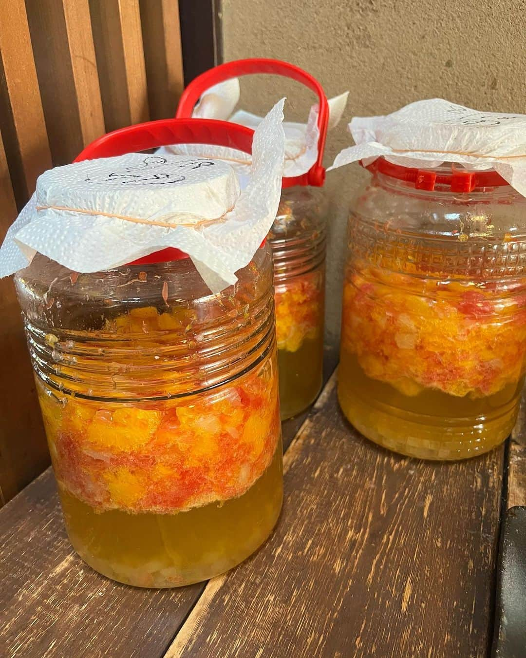 ののさんのインスタグラム写真 - (ののInstagram)「🍊橘香るけづり氷🍊京都  オレンジ、レモン、グレープフルーツの柑橘類を発酵させたものが氷全体にかかっていて、さっぱり美味しかった♡ レモンと黒糖生姜蜜も一緒に出てくるからお好みで  けづり氷は13時半からの提供だよ🍧 他のご飯、デザートメニューとかも美味しそうだった  #cafe火裏蓮花#京都カフェ#京都グルメ#京都かき氷#京都ランチ#烏丸御池グルメ#烏丸御池カフェ#烏丸カフェ#烏丸グルメ#かき氷#関西かき氷#かき氷巡り#かきごおりすと#かき氷部#かきごーらー」8月20日 18時03分 - nonoko0309