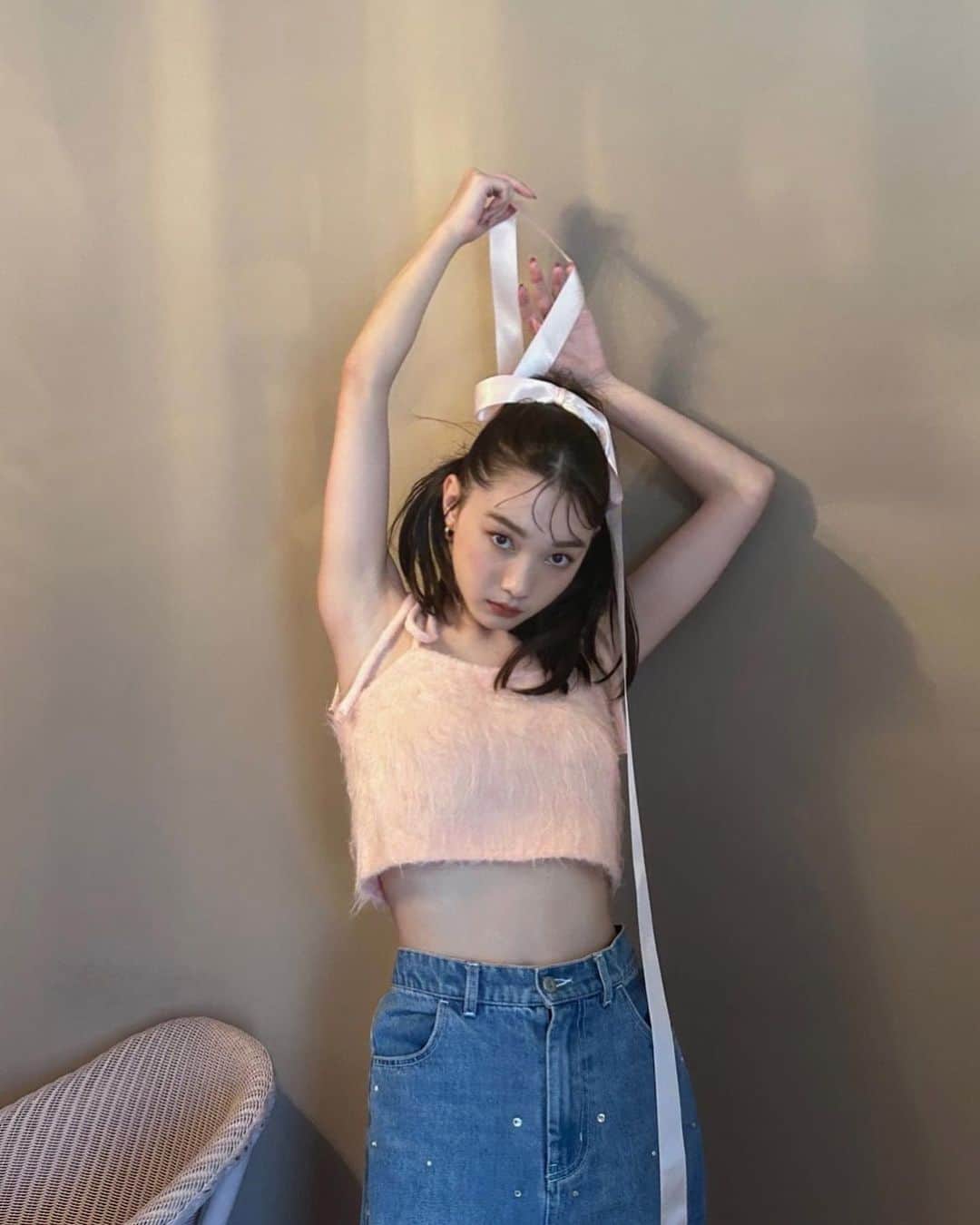 新野尾七奈さんのインスタグラム写真 - (新野尾七奈Instagram)「👗 @niceclaup_official_  💄 @myk.____」8月20日 18時46分 - nanagirl7