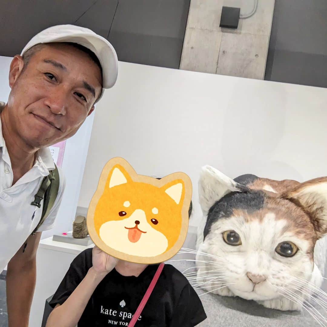 佐藤裕二のインスタグラム：「今日は名古屋市科学館で開催中の特別展「ネコ」へ。  あまりにも身近な存在のネコですが、 知らないことだらけで、驚きの連続。  夏休みの自由研究のきっかけにも なるかもです😻  #ネコ#ネコ展#ハンター #自由研究 #犬派#猫派」