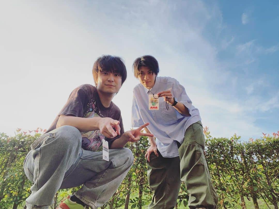 のインスタグラム：「MONSTER baSH 2023 ありがとうございました。  初のモンバス！！！  楽しかったです。  貴重な経験。  次はメインでやるんだ。  すごいことだぞ。」