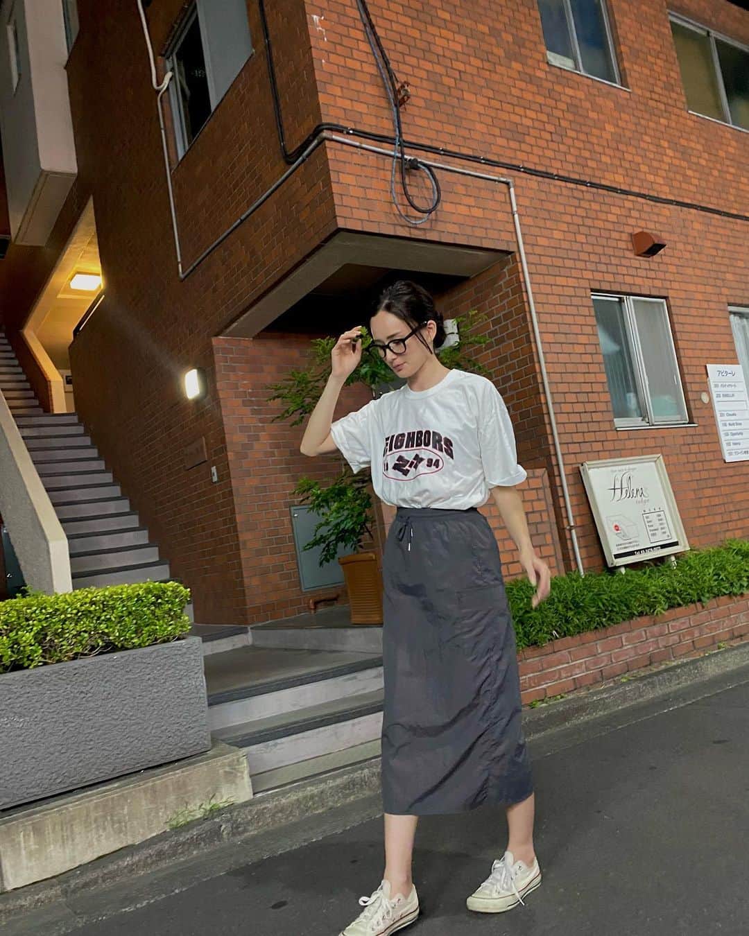 くるみさんのインスタグラム写真 - (くるみInstagram)「@shein_japan でつくる8月のお洋服たち👗🤍 ブランドタグしてます🏷️」8月20日 19時35分 - kurumikahn