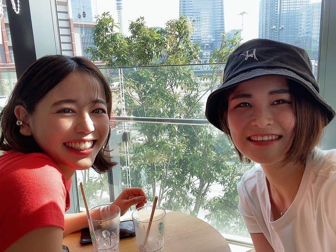 のインスタグラム：「久しぶりに🫶 癒しと元気をありがと🌻 @satono.1201   #🫶」