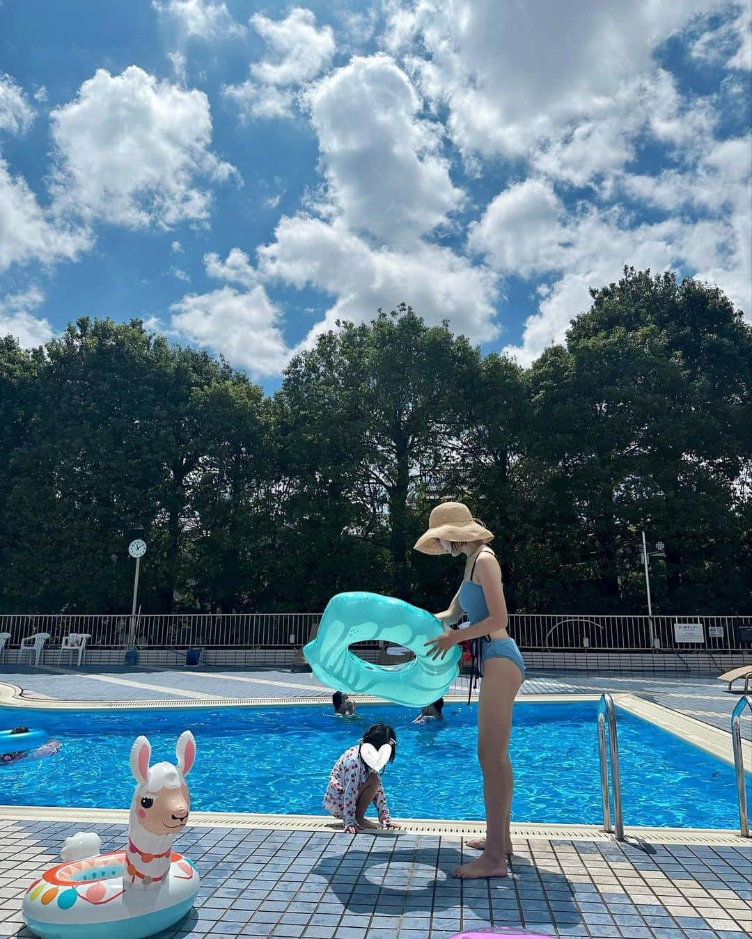 水野佐彩のインスタグラム：「・ 夏休み🌻無事ひと段落👧🏻🌻」