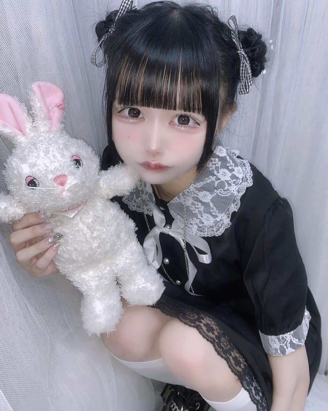 のインスタグラム：「髪の毛黒くしてばぶにしてもらった🍼」