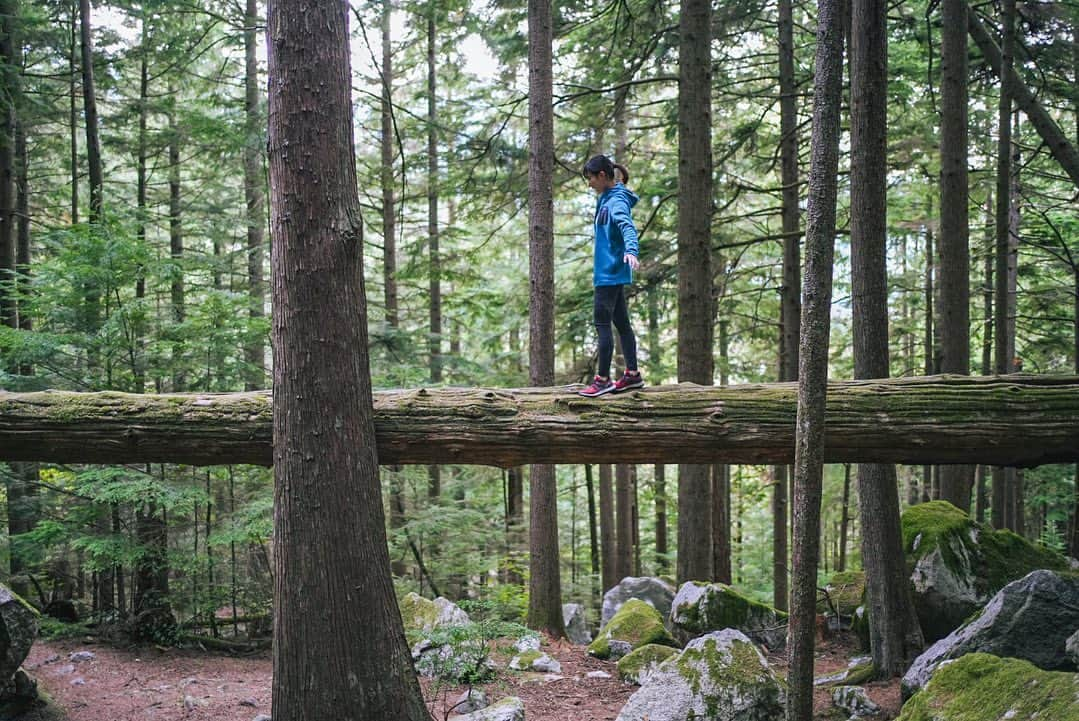 尾上彩さんのインスタグラム写真 - (尾上彩Instagram)「てくてく🚶🏻‍♀️🪵 ・ ・ ・ @patagoniajp @patagonia_climb #climbing #climblikeagirl #bouldering #クライミング #ボルダリング」8月20日 20時31分 - aya_onoe