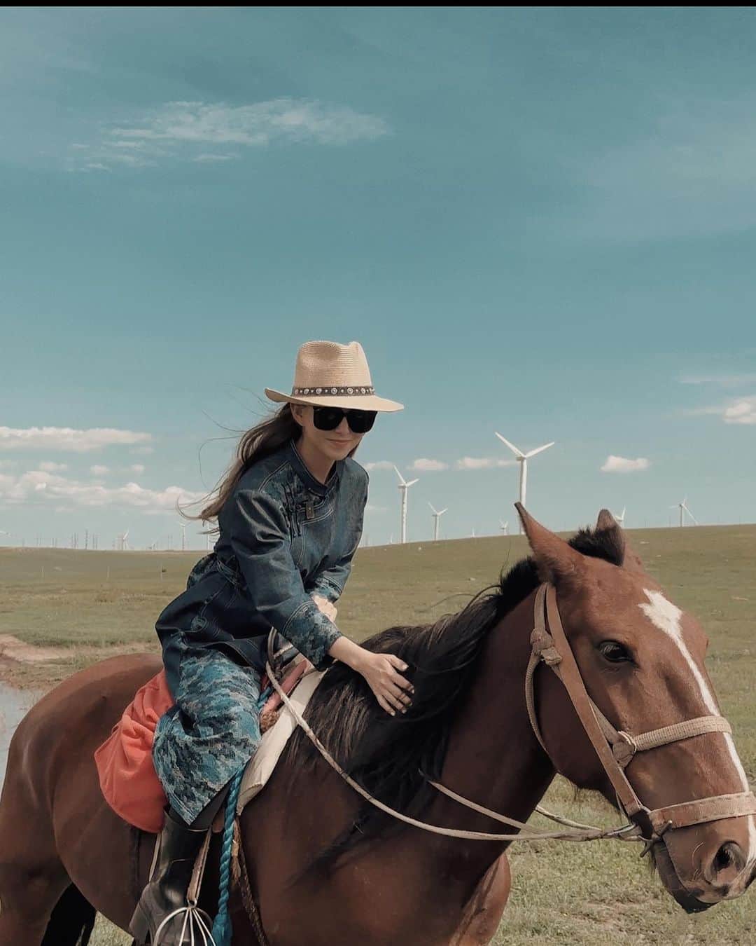 ハンナ・クインリヴァンのインスタグラム：「🐎」
