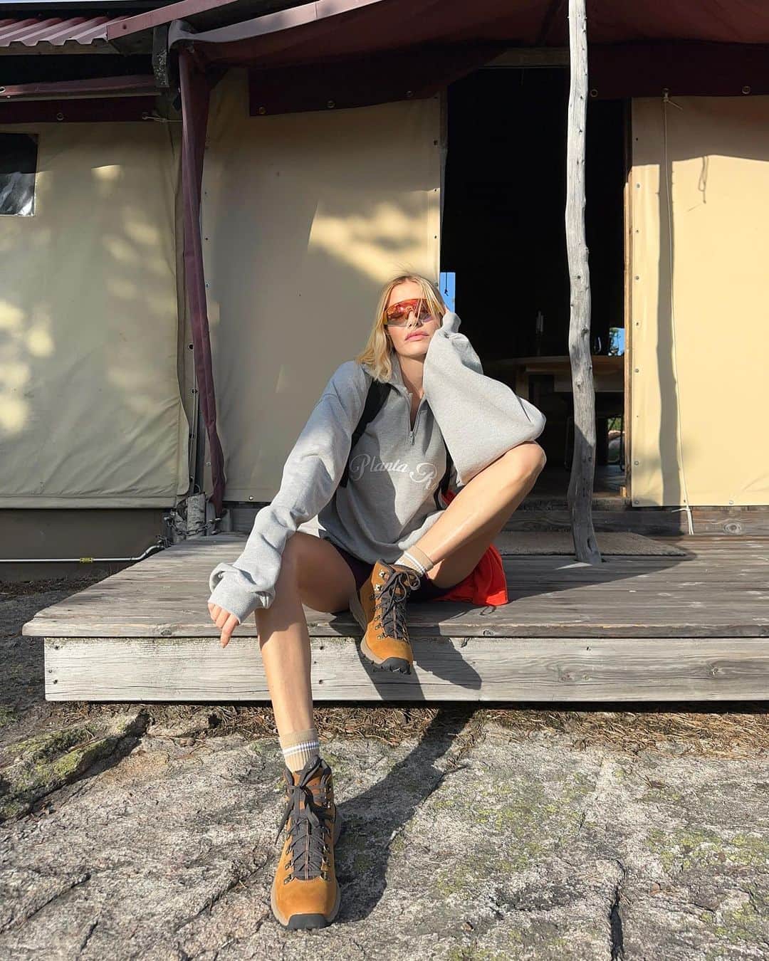 エレナ・ペルミノヴァのインスタグラム：「Summertime in Norway 🇳🇴🤍」