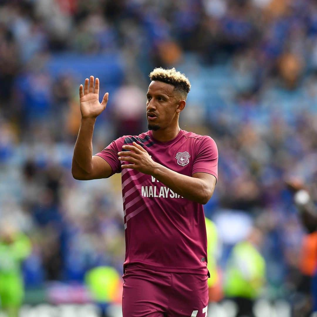 カラム・ロビンソンさんのインスタグラム写真 - (カラム・ロビンソンInstagram)「Frustrating way to end the game but we take the positives from the performance into next week in front of the home fans 👊🏽💙 #cardiffcity」8月20日 20時59分 - callumrobinson7