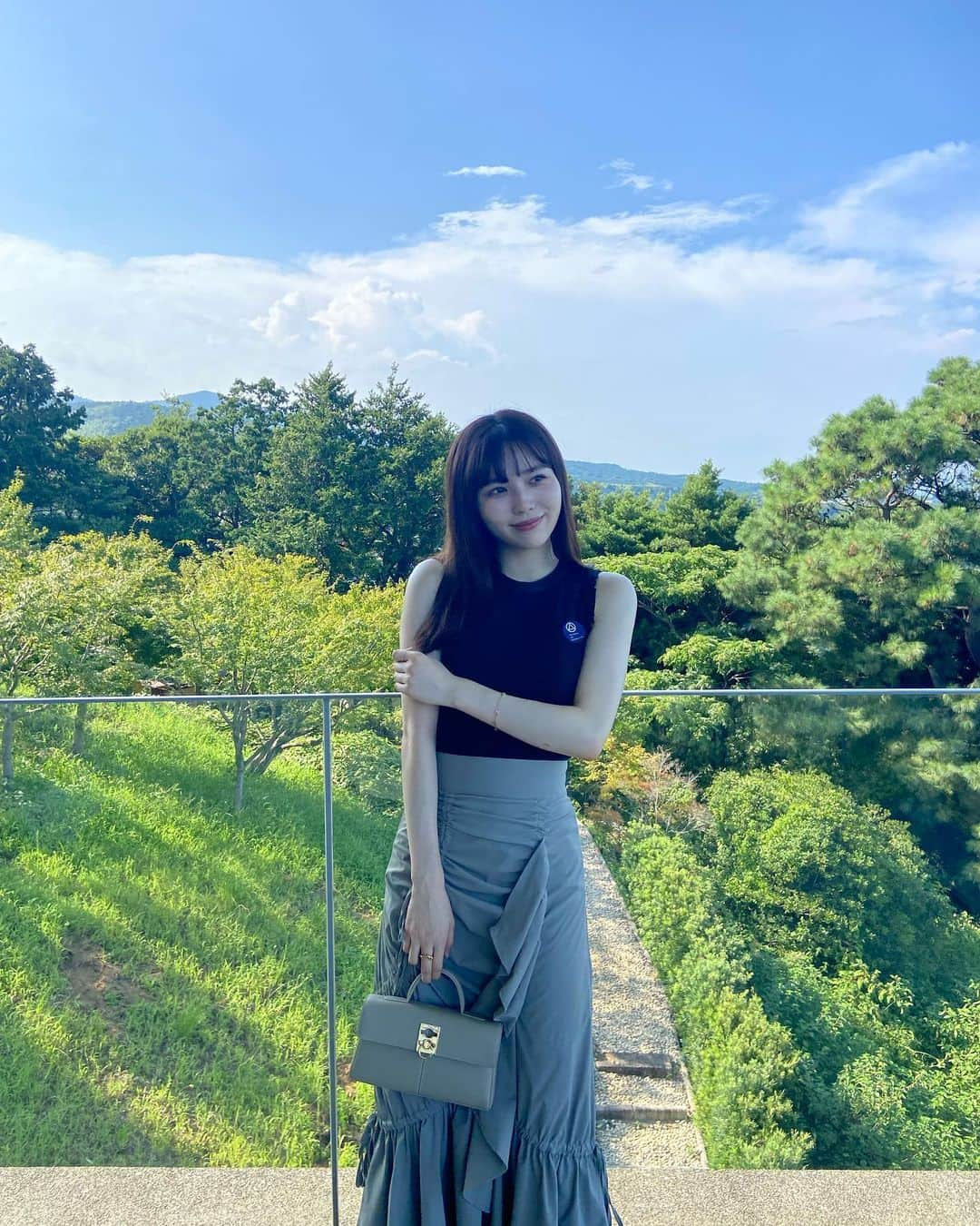 秋田汐梨さんのインスタグラム写真 - (秋田汐梨Instagram)「ㅤ 心が浄化された日🍃  #mycafune #カフネバッグ」8月20日 21時37分 - shiori_akita319official