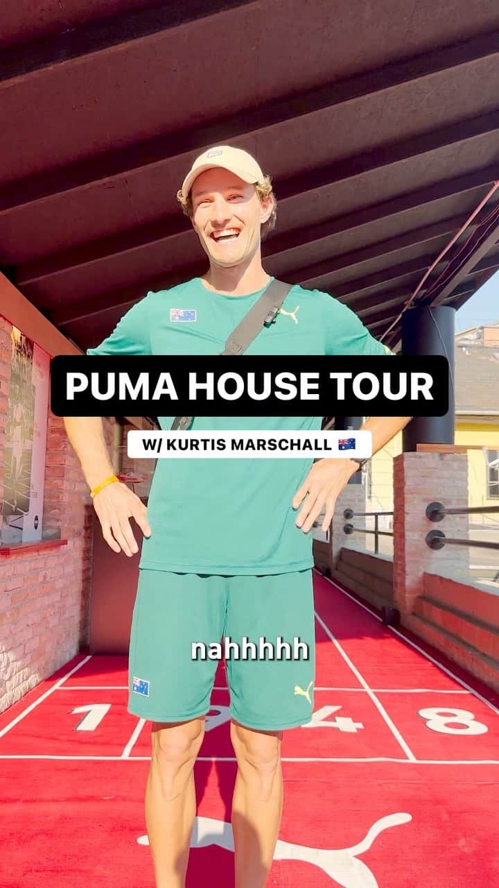 カーティス・マーシャルのインスタグラム：「The PUMA House: when you’re here, you’re family. 🫶」