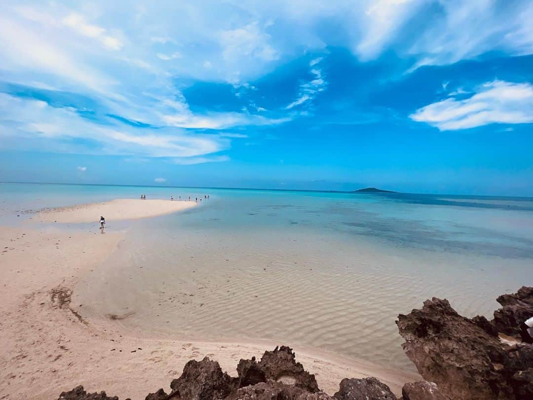 三好南穂のインスタグラム：「MIYAKO🏝️ 最高でした。  景色と食。」