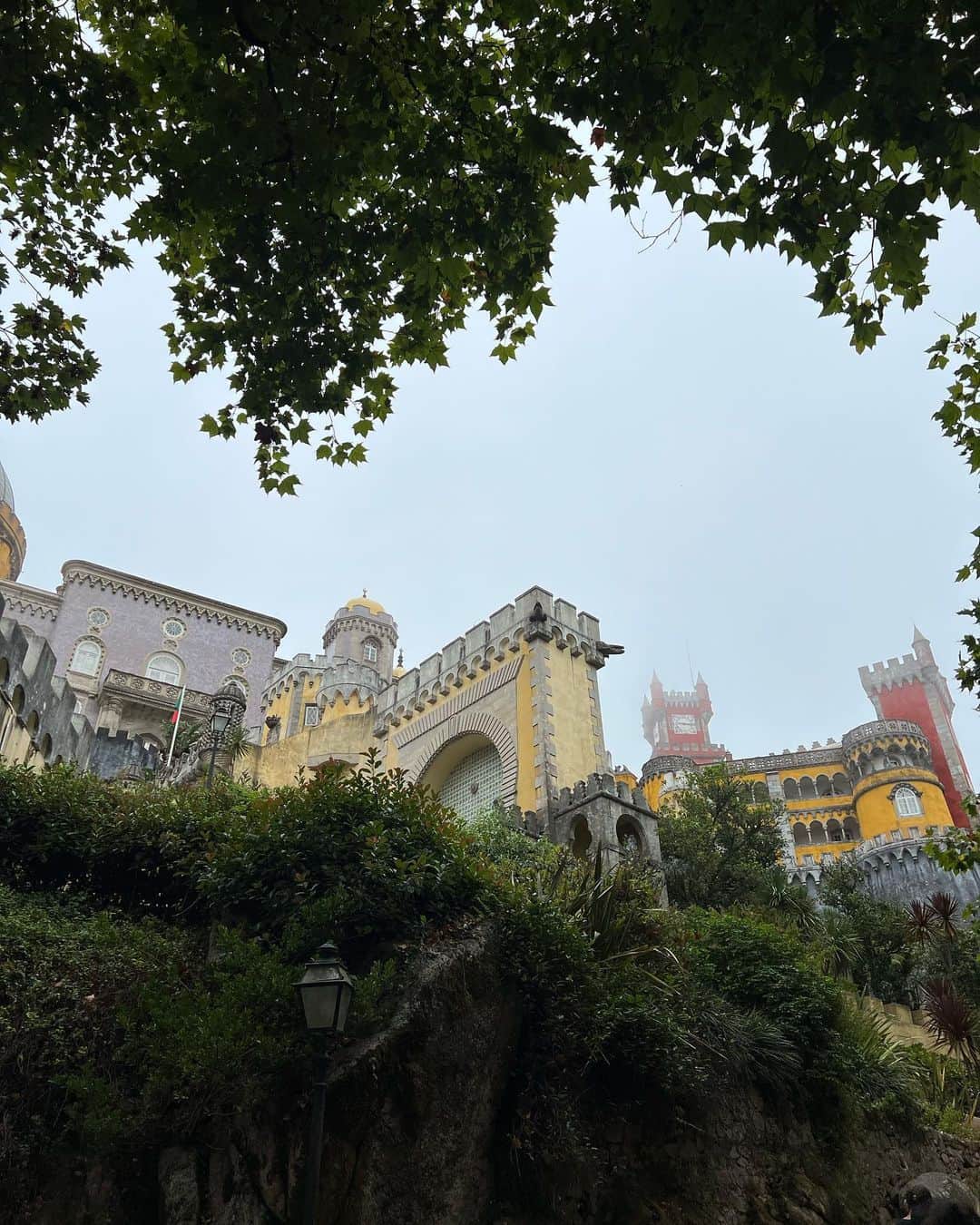 トラウデン直美さんのインスタグラム写真 - (トラウデン直美Instagram)「Day11   友達とツアーに参加して、リスボン近郊へ。  まずはペーナ宮殿。 ここは本当に山の上にあって、私たちが行った時には霧がかっていてとても幻想的でした。大航海時代に世界中から受けた影響やさまざまな品物がたくさん散らばっていて、巡っていて飽きませんね。  そしてロカ岬！ユーラシア大陸の最西端。 見渡す限りの青い海。どこまでも続く水平線。よくここから新大陸を探して海に出たなぁ、と昔の人々の挑戦と勇気にただただ感嘆します。 大自然の創造性に勝るものはないなぁと思いながら眺める海は格別ですね。何時間でも見ていられる景色でした。  あとは、ほんっとにご飯が最高！！ タコの素揚げのようなシンプルな料理が最高に美味しくって。あとポルトガルで有名らしい鱈のコロッケみたいなお料理も日本人の味覚に合ってとってもおいしかった〜！  とにかく大満喫☺︎」8月20日 21時55分 - naomi_trauden_
