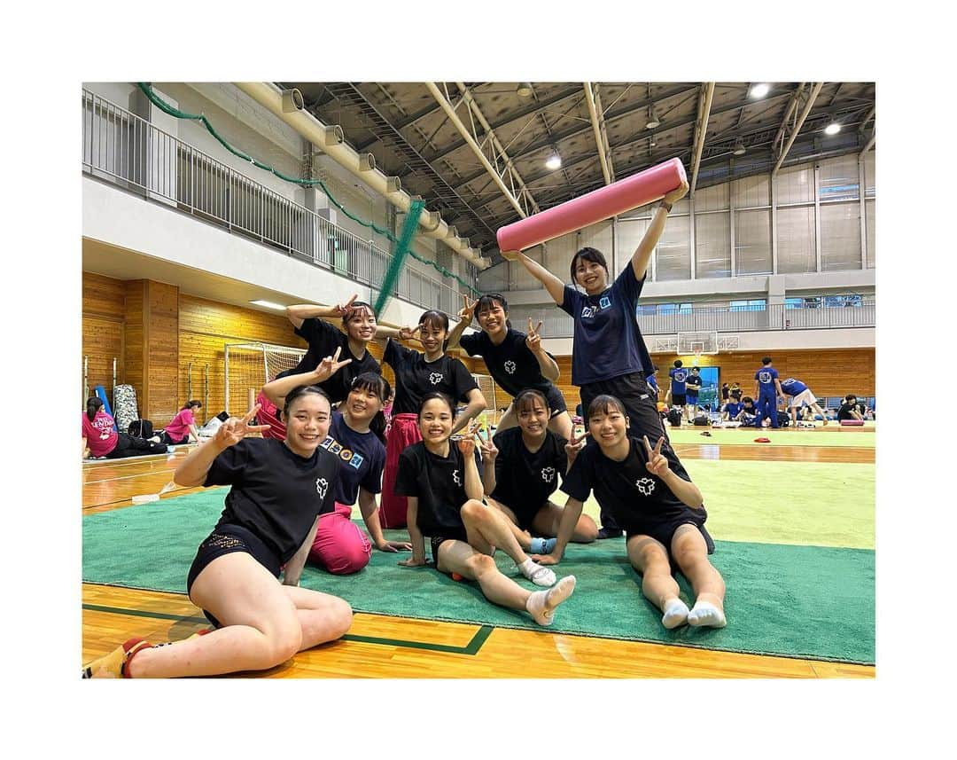 村上茉愛のインスタグラム：「.  TEAM  NSSU  個人8/21  団体8/22に試合です！  応援よろしくお願い致します🫣🔥  #全日本インカレ #ホワイトリング」