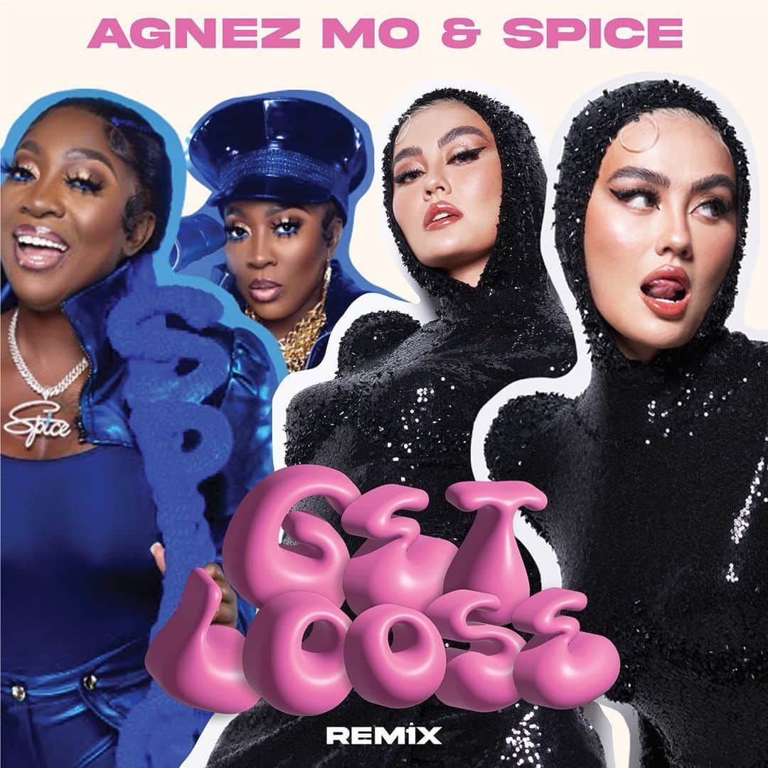 アグネス・モニカのインスタグラム：「Pre save now! Get loose!! Link in bio AGNEZ MO & @spiceofficial   #GETLOOSE #AGNEZMO #SPICE」