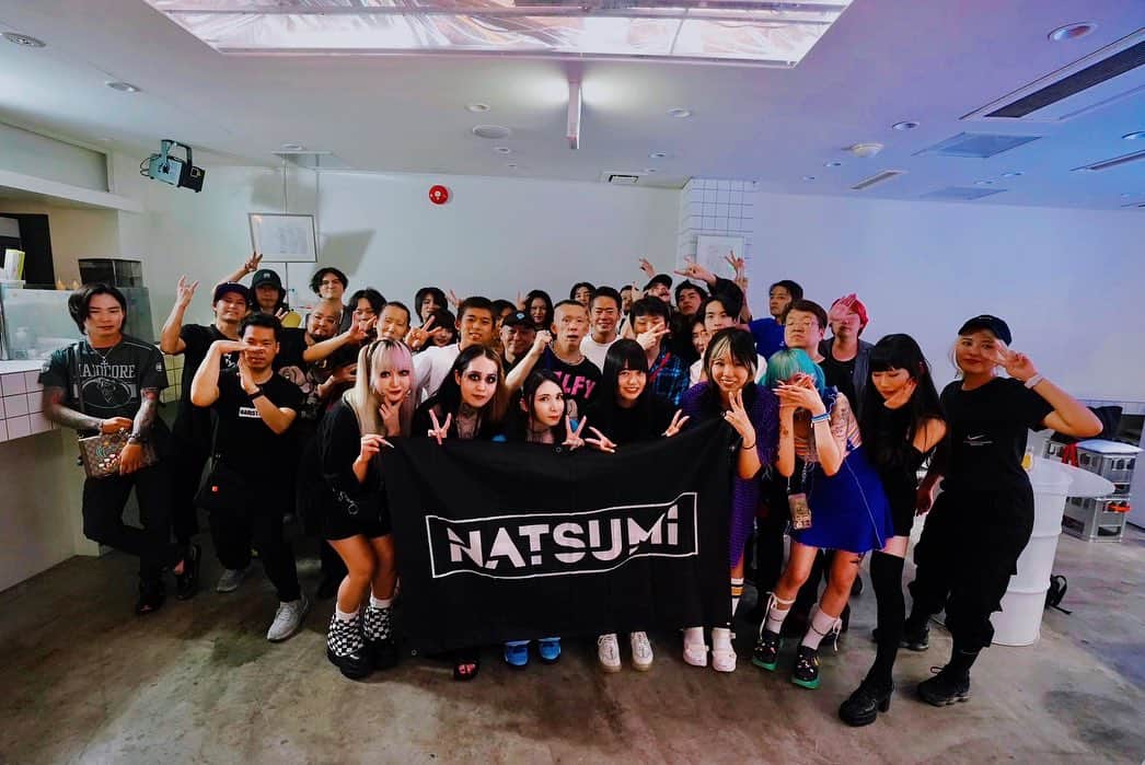 DJ NATSUMIのインスタグラム：「🦄UNiCORN🦄vol.7 NATSUMI BIRTHDAY 🎂 @bacon_okubo Thanks everyone💜I had a really good time!!  📸 @zk_sn  .」