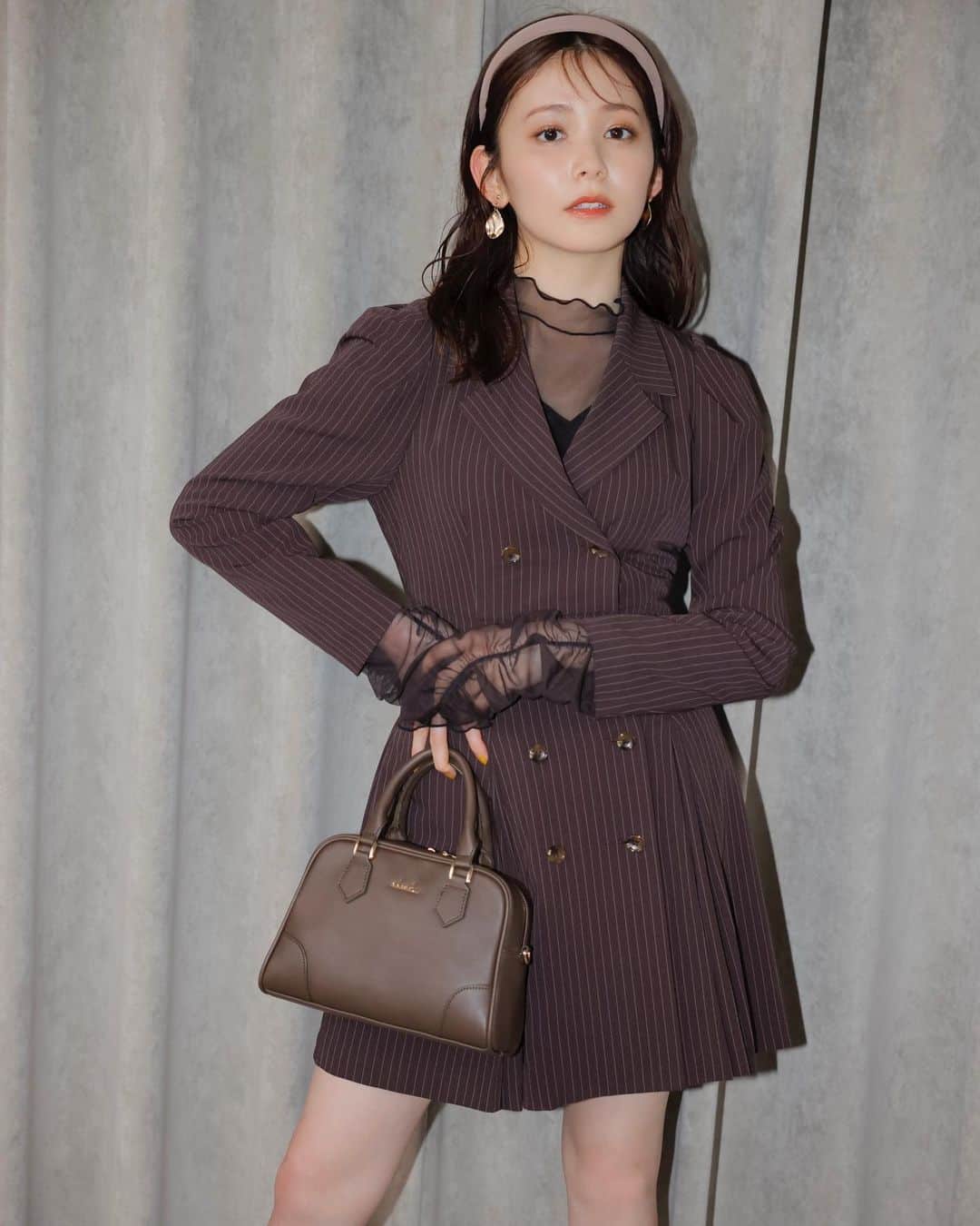 久間田琳加さんのインスタグラム写真 - (久間田琳加Instagram)「@dazzlin_official  秋のコーディネート🍂♡ 好きなテイストばかりでうきうきしたーー🥰 #dazzlin #ダズリン」8月20日 22時43分 - rinka_kumada0223